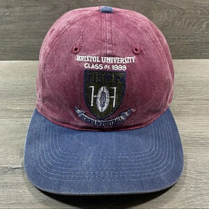 Vintage 1999 ESPN Bristol University Sunny Delight NFL StrapBack Dad Hat